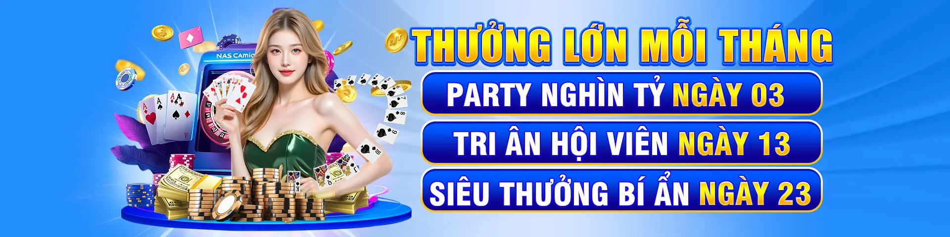 Thế giới Nổ Hũ đỉnh cao tại bet169 link mới